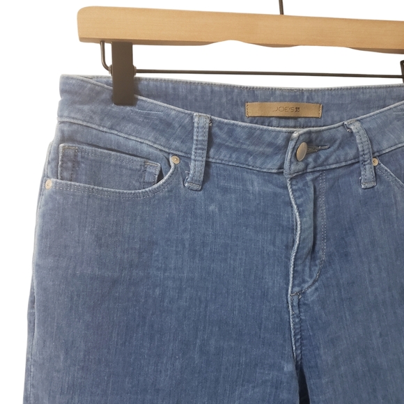 Joe's Jeans Charlie Velvet High Rise Skinny Jeans Blue Sz 28 - Picture 4 of 13